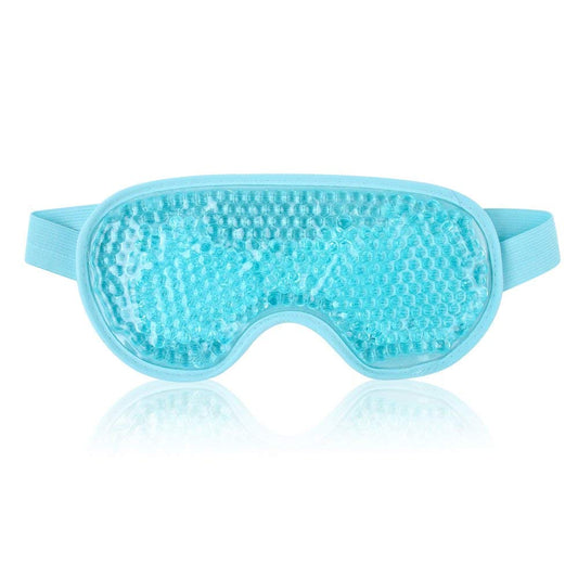NEWGO Cooling Eye Mask Eye Ice Pack Cold Eye Mask for Puffy Eyes, Post Eye Surgery, Tired Eyes, Reusable Gel Eye Mask for Dark Circles, Migraines, Stress Relief, Itchy Eyes - Blue
