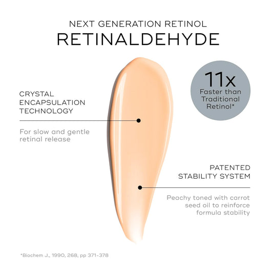 Medik8 Crystal Retinal 6 - Firming, Advanced Skin Retinaldehyde Face Serum - Night Serum with Hyaluronic Acid and Vitamin E - Gluten Free - 1 oz