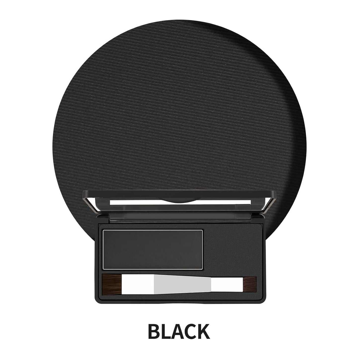 Boobeen Hair Shadow Powder Kit, Root Touch Up Powder Cover Hair Color, Temporary Concealer Powder with Brush for Gray Hair Root