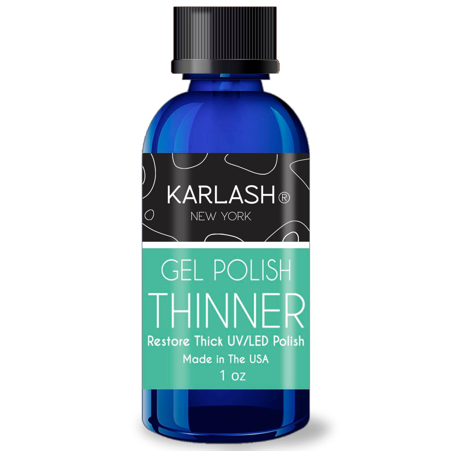 Karlash Gel Polish Thinner - Revival and Soak Off for UV LED Nail - 1 oz