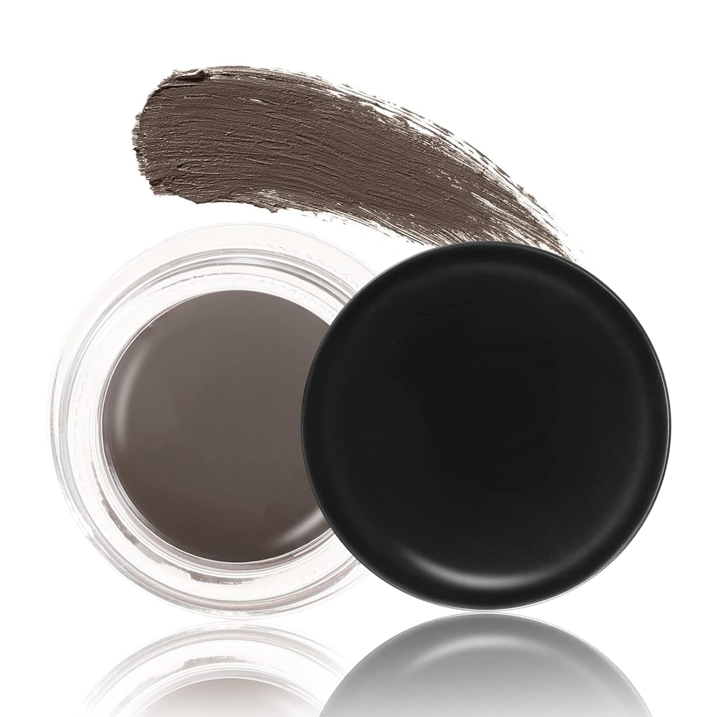 Boobeen Eyebrow Pomade Cream, Waterproof Brow Pomade Gel High Pigmented Long-lasting for Natural Eyebrow Makeup, Suitable for Everyone (Medium Brown)