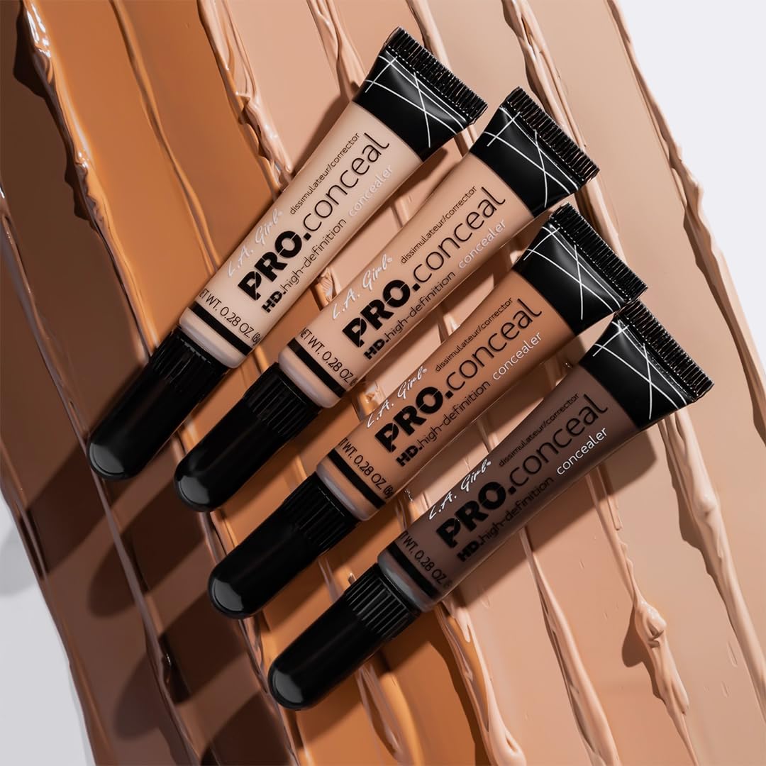 L.A. Girl Pro Conceal HD Concealer, Pure Beige, 0.28 Ounce
