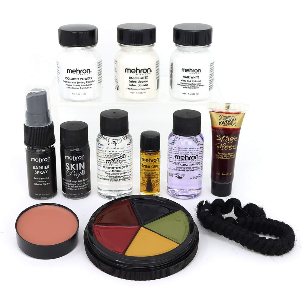 Mehron Makeup All-Pro StarBlend Cake Kit (Dark)