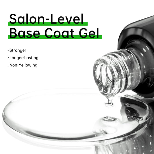 Hema Free Base Gel - Hypoallergenic Strong Adhesion (30+ Days) | Multi-Functional Clear Builder for Natural Nails & Extensions Gift for Women