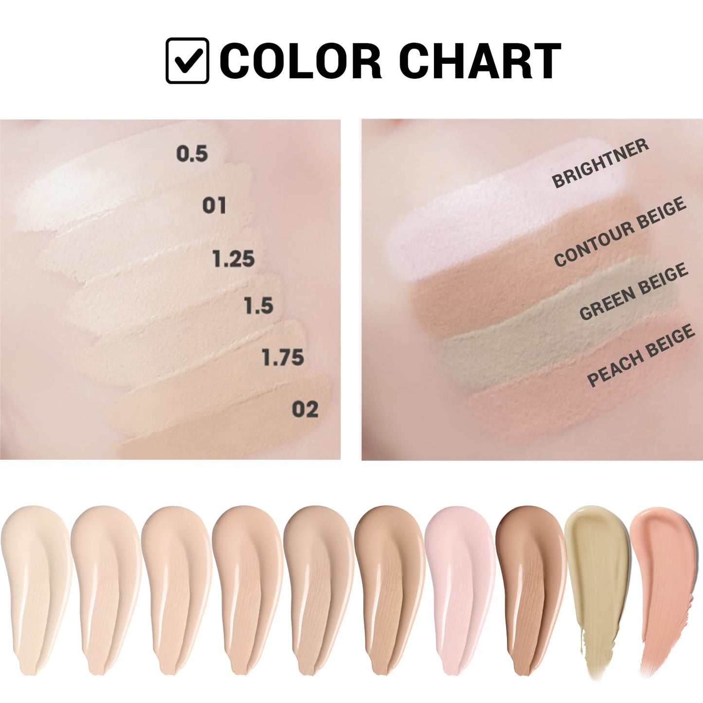 [the SAEM] Cover Perfection Tip Concealer 6.5g (# Contour Beige) - Countouring Conealer, Hairline & Sides of Nose & Cheek Bones