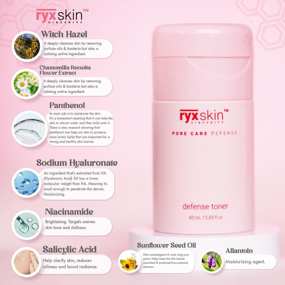 Sincerity Skincare Sets | Skincare for women | Beyouthiful starter kit | Hydra Glow Set | Radiance Clarifying Set (Pore Care Defense Set)