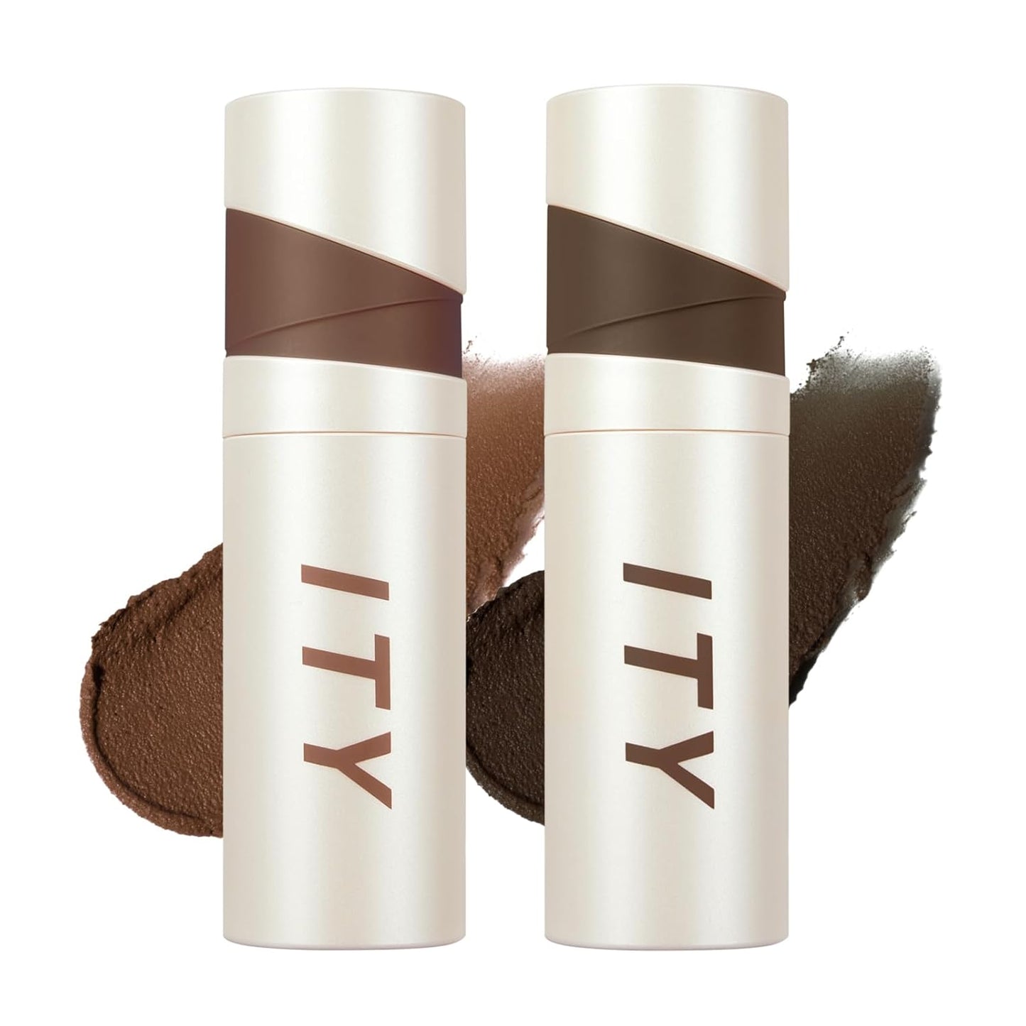 ITY Velvet Matte Finish Lip Stain-Mousse Textured Lip Clay, Red Shade, Conceals Lip Lines, Rich Pigment Lip Tint Lipsticks, 0.14 oz (4g) in Earthy, Truffle.