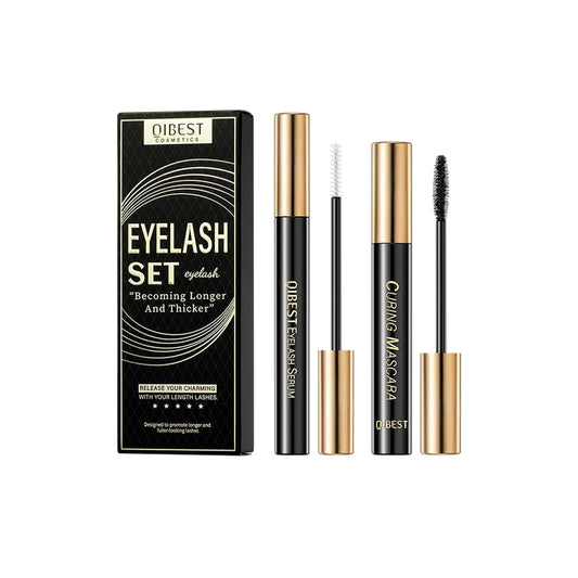 Makeup Sets.Lash serum.Mascara.Waterproof Smudgeproof Long Lasting.Gift Kit for Women Girls(2 Pcs Set)