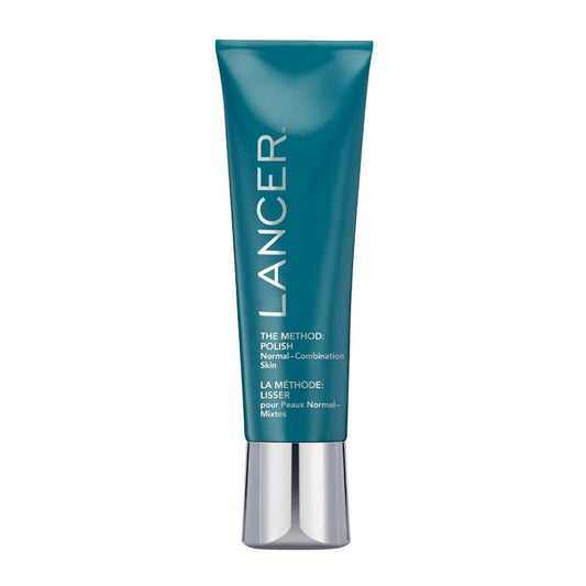 Lancer Skincare The Method: Polish Facial Exfoliator, Daily Exfoliation Face Scrub with Natural Minerals, Polish Normal-Combination Skin, 2 Fluid Ounces