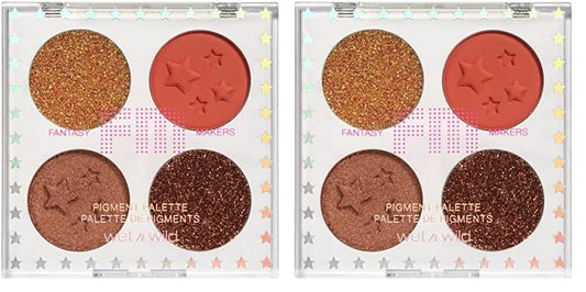 wet n wild Make up Pigment Palette Desert Heat (Pack of 2)