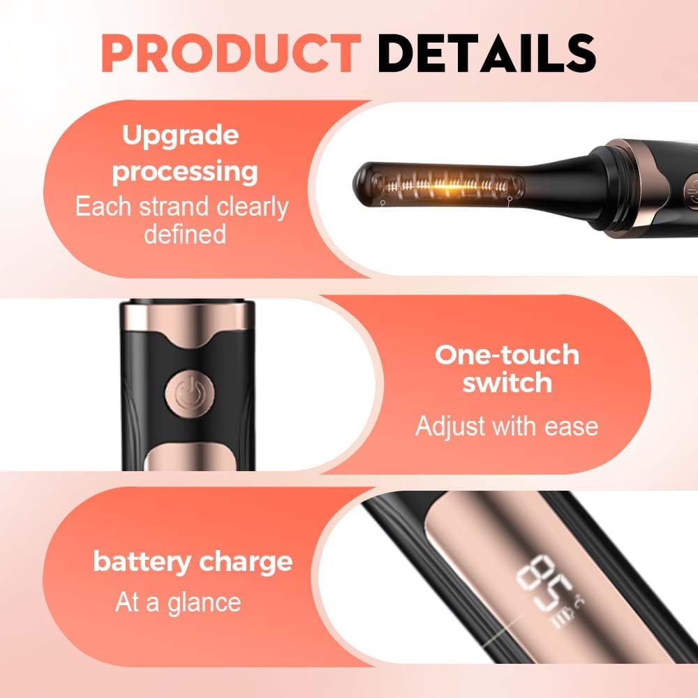 Heated Eyelash Curler, 2025 New Electric Eyelash Curler with LED Display, Portable Rechargeable Eye Lash Curlers Heated Makeup Tool for Women Girls (2Pcs Black)