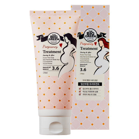 Big Green Pregnancy Treatment 170ml- Natural Ingredients-Chemical Free-Dry & Damaged-Moisturizing & Hydrating