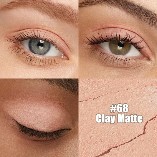 Kaely Cream Eye Shadow Sticks, Clay Matte Eyeliner Pencil Eyeshadow Palette Makeup, Eye Highlighter Brightener Stick for Older Women Waterproof Pigmented, sombras para ojos, New-68