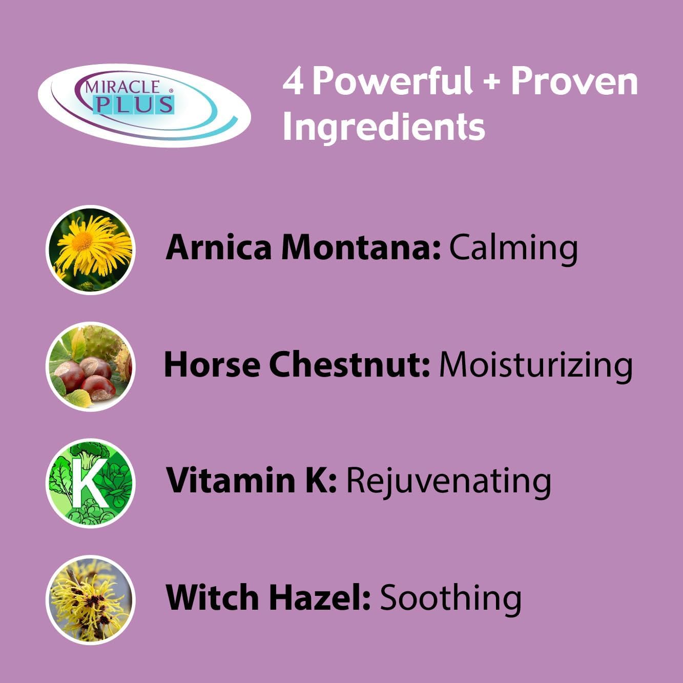 Miracle Plus Arnica Cream Bruise Relief Lotion + Arnica Bruise Gel For Bruising And Swelling On Skin | Bruise Cream Extra Strength Vitamin K Cream | Moisturizing Bruise Formula Skin Care Gel, 2pc Set