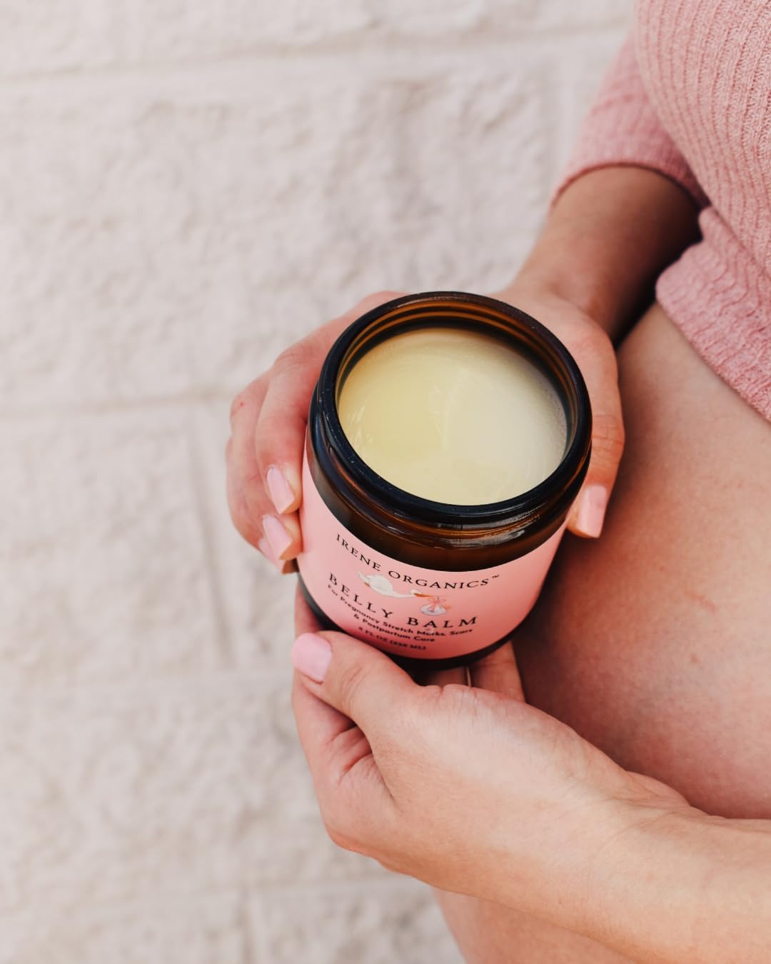 Belly Bundle - Organic Belly Balm and Natural Belly Oil for Pregnancy Stretch Marks and Scars (5 piece set - SM)