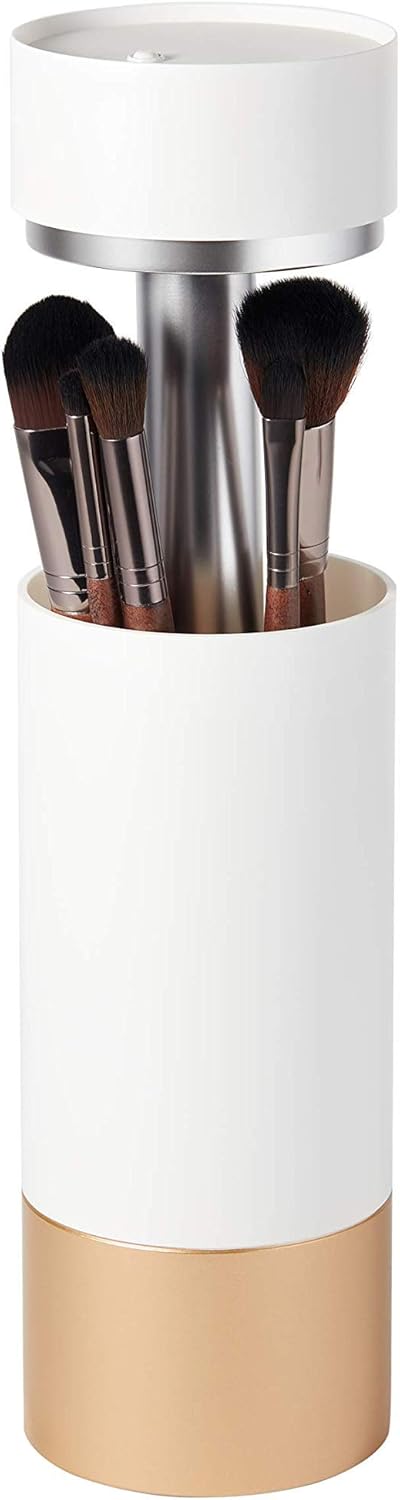 Makeup Brushes UV Sanitizer (Standard, White/Rose Gold)