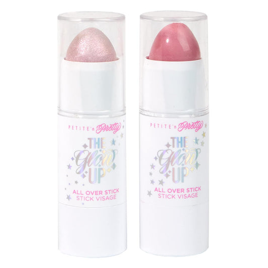 Petite 'n Pretty - Double the Glow All Over Stick Duo for Kids, Children, Tweens and Teens - Made in the USA (Double the Glow)