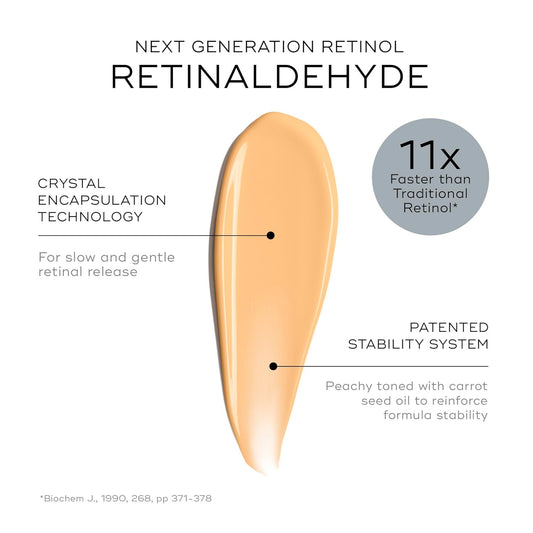 Medik8 Crystal Retinal 10 - Firming, Advanced Skin Retinaldehyde Face Serum - Night Serum with Hyaluronic Acid and Vitamin E - Gluten Free - 1 oz