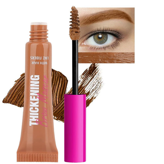 Kaely Thickening Brow Mascara,Tinted Eyebrow Gel Waterproof,Eyebrow Color Makeup,Brow Fast Sculpt,Vegan,Cruelty Free,maquillaje gel para cejas a prueba de agua,03 Auburn