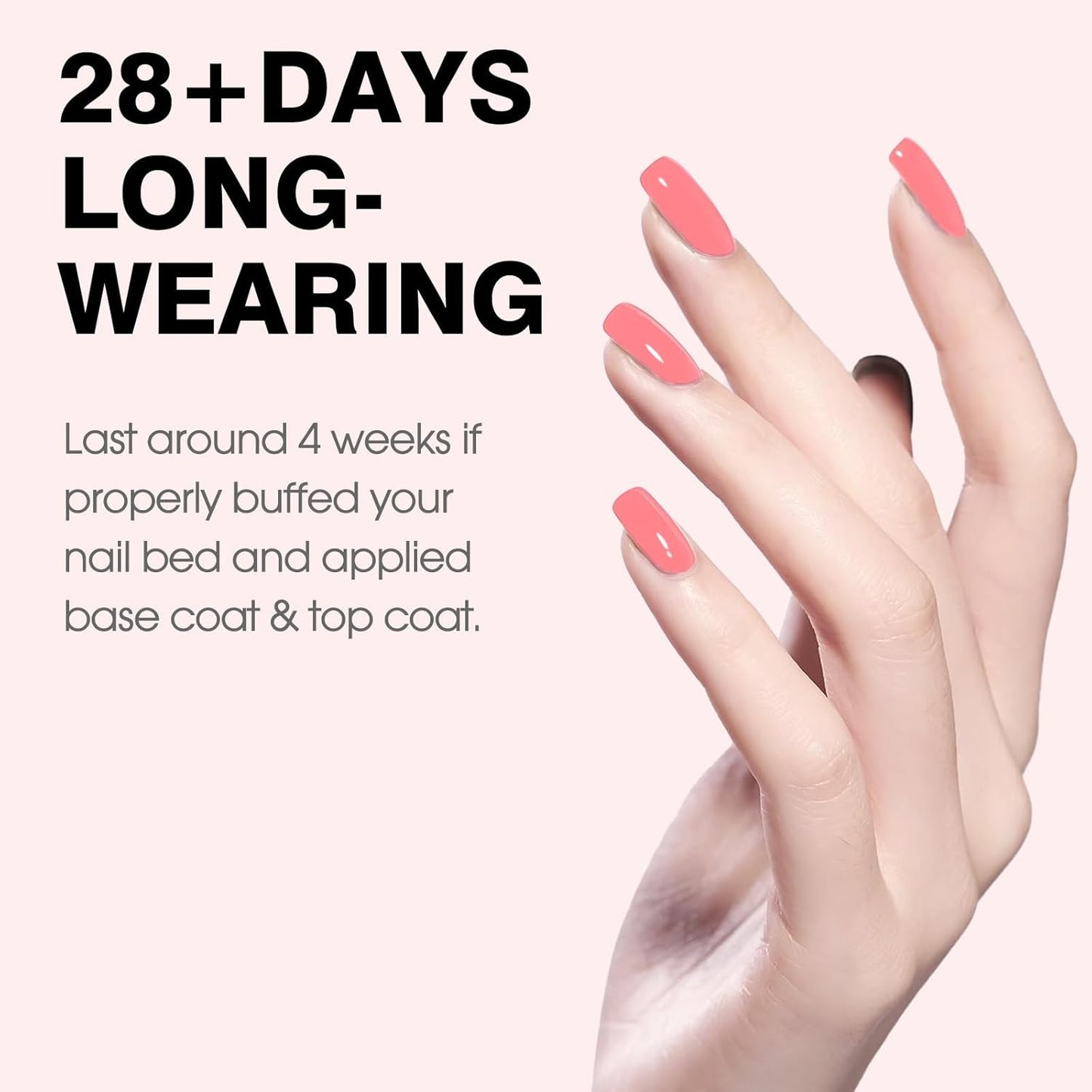 CANNI Pink Gel Nail Polish – 1pc 9ML Hot Grapefruit Pink Color, Soak Off UV LED Gel, High Gloss for French Manicure, DIY Nail Art & Salon Use