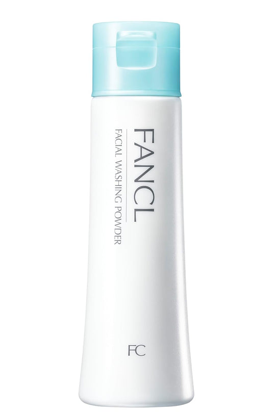 FANCL Facial Cleansing Powder - Japanese Facial Cleanser, Face Wash, Luxurious Foaming Lather, Hydrating, Preservative Free, Clean Skincare for Sensitive Skin [US Exclusive Edition]