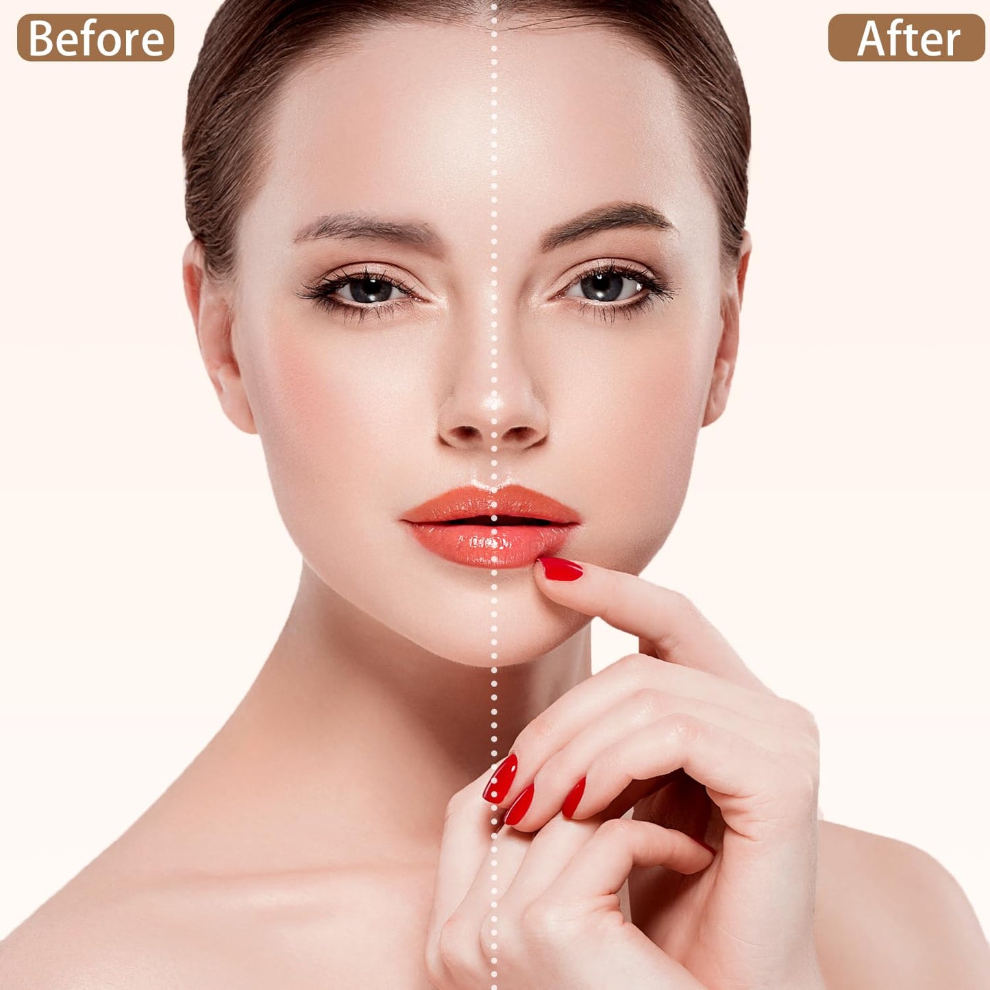 Eyebrow Pen,2-in-1 Waterproof Eyebrow Pencil with 4 Tip Microblading Brow Pen and Ultra-Precise Brow Pencil,with Dual-ended Eyebrow Brush,Eyebrow Makeup for Natural Looking - Dark Brunette