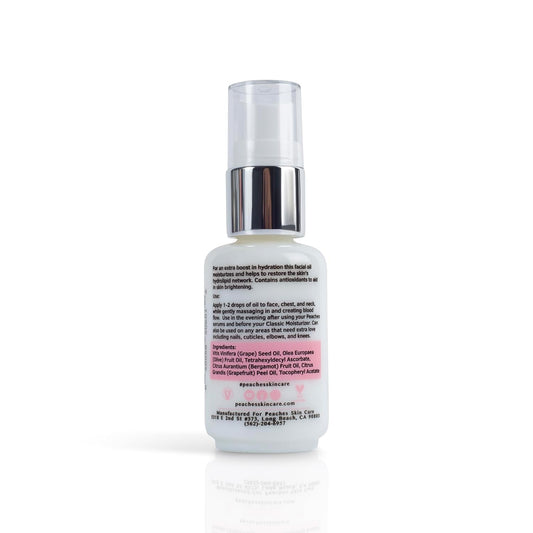 Face Oil for Women – Restorative Blend with Grape Seed, Olive & Bergamot – Age-defying Skin Care for Radiant, Firm Look – Renew Facial Oil (1 oz)