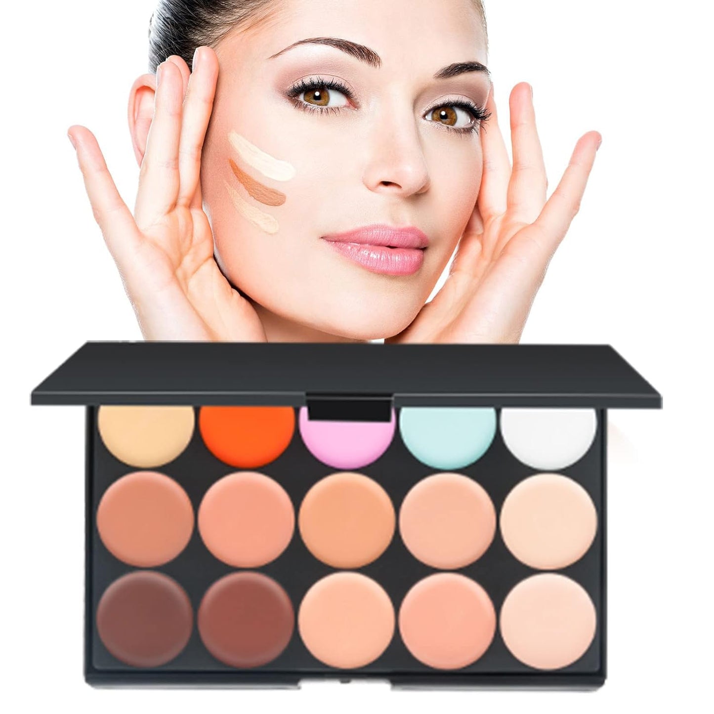 VERONNI Makeup Kit for Girls Women Full Kit ,All In One Makeup Gift Starter Set -Eyeshadow Palettes,Concealer ,Contour ,Lipgloss, Lipliner,Eyeliner,Makeup Brush,Eyebrow Pencil ,Travel Bag for Teens Birthday Christmas