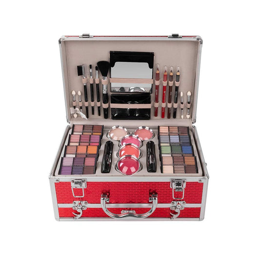 All-in-one Holiday Make up Gift Set | Makeup Kit for Women Full Kit Essential Starter Bundle Include Eyeshadow Palette Lipstick Blush Foundation Concealer Face Powder Mascara Lipgloss Brush