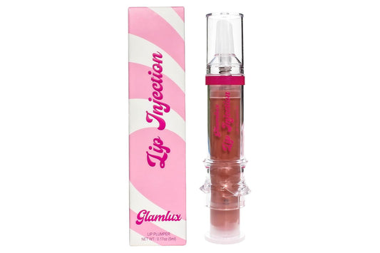 Lip Injection Fake A Lip Flip! (It's Giving Full) Plump Gloss, Lip Plumping Booster Syringe Fuller Lips Instantly, Natural Lip Enhancer, Ultra Hydrating, Volumizes, Plump & Pout Girls & Women