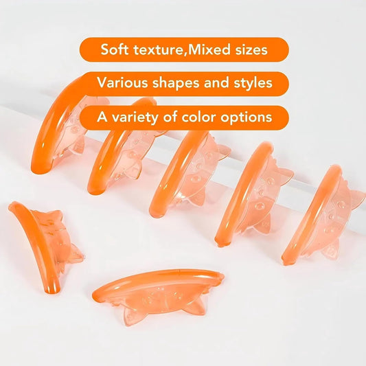 Eyelash Perm Pads Lash Lift Rods Eyelash Perm Silicone Pads 5 Sizes Reusable Soft Lash Lift Pads Shield for Different Length Eyelashes Perfect Lifting