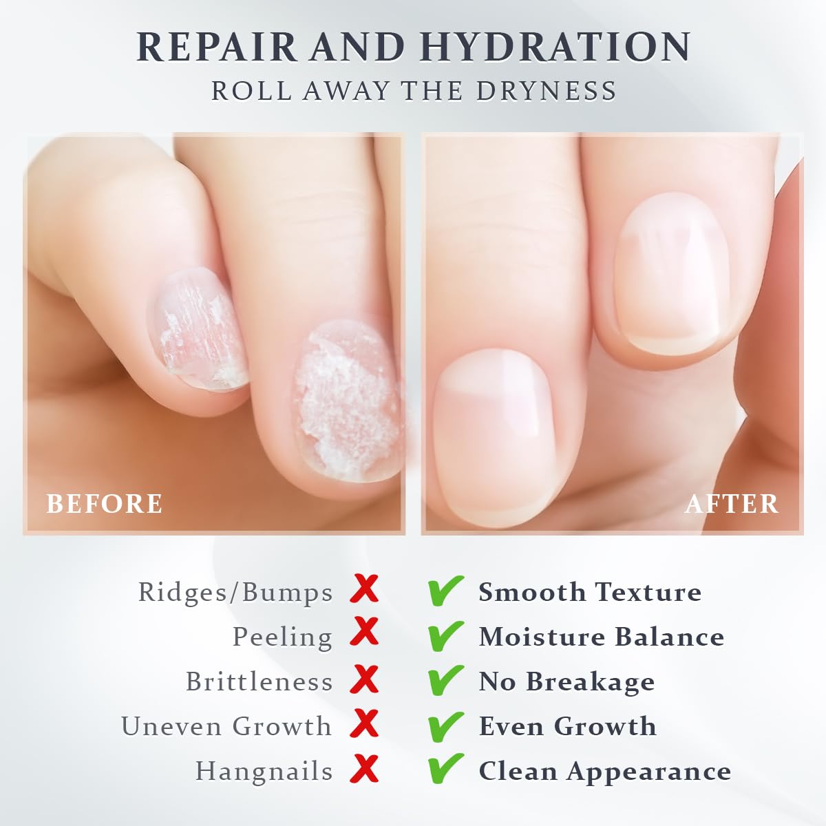 Honey Jasmine Organic Nail Cuticle Oil Pen with Jojoba, Coconut MCT, and Rosehip for Nail Hydration, Growth & Strength, Travel Size Keychain(0.34 Fl Oz)