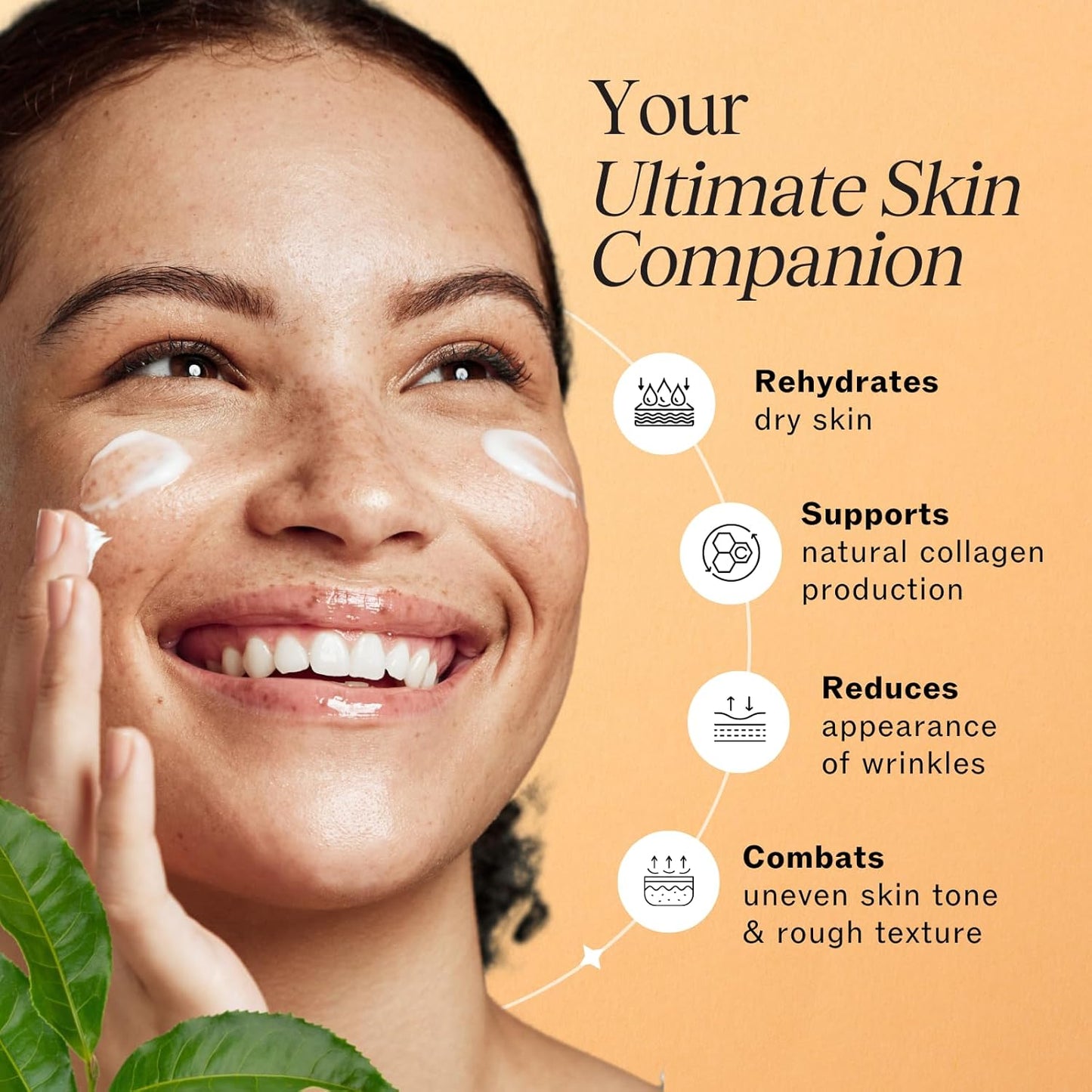 LilyAna Naturals Anti Aging Retinol Face Cream for Women – Wrinkle & Neck Cream for Firming, Retinol Moisturizer for Face with Hyaluronic Acid, Hydrating Night Cream for Fine Lines, Collagen Boost