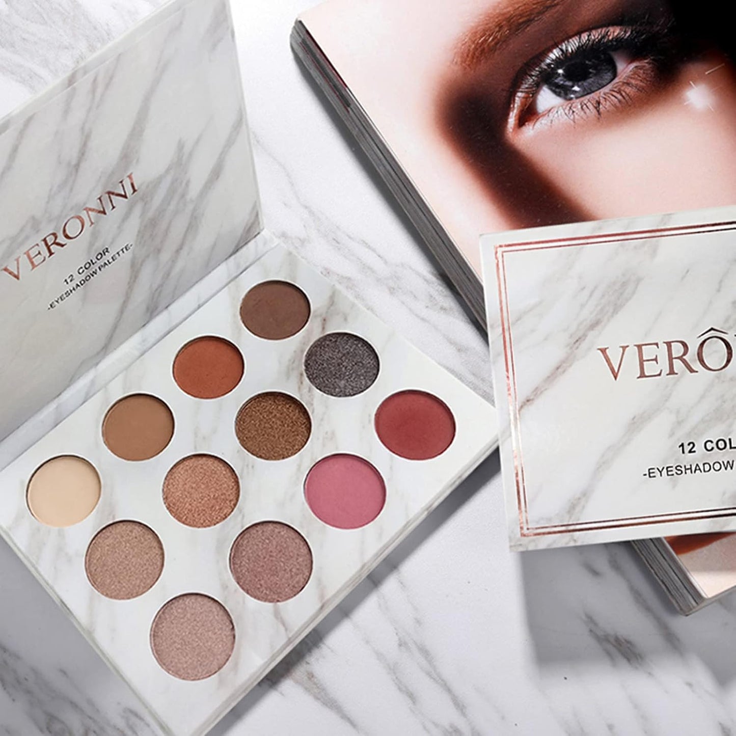 VERONNI Makeup Kit for Girls Women Full Kit ,All In One Makeup Gift Starter Set -Eyeshadow Palettes,Concealer ,Contour ,Lipgloss, Lipliner,Eyeliner,Makeup Brush,Eyebrow Pencil ,Travel Bag for Teens Birthday Christmas