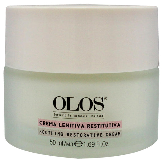Soothing Restorative Cream - Face Moisturizer - Face Lotion for Stress Signs and Redness - Face Cream with Aloe, Macadamia, Avocado Oil - 1.7 oz