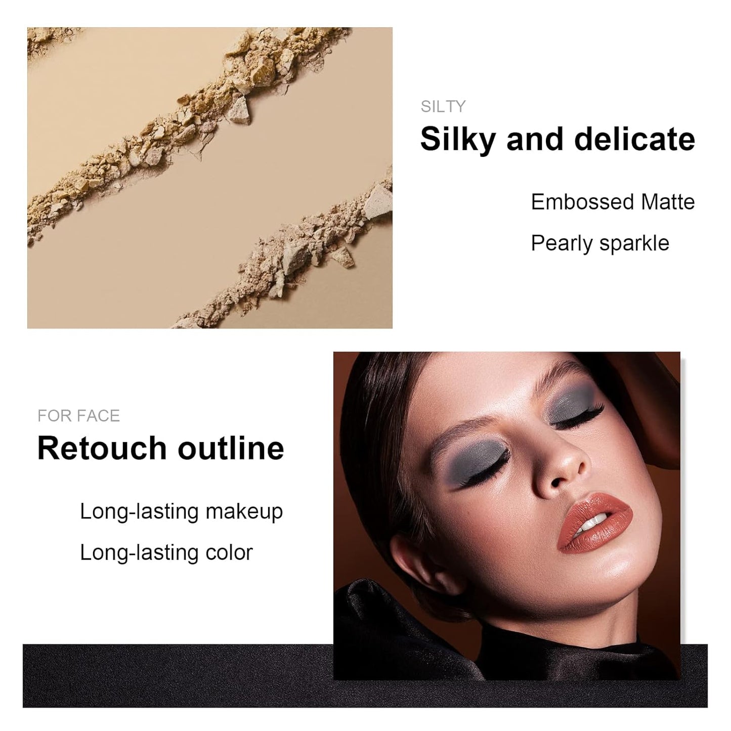 Naked Eyeshadow Palette, 12 Natural Nude Colors Longwearing Makeup, Matte Shimmer Blendable Eyeshadow Makeup Palette with Double-Ended Makeup Brush Neutral Shades for Every Day