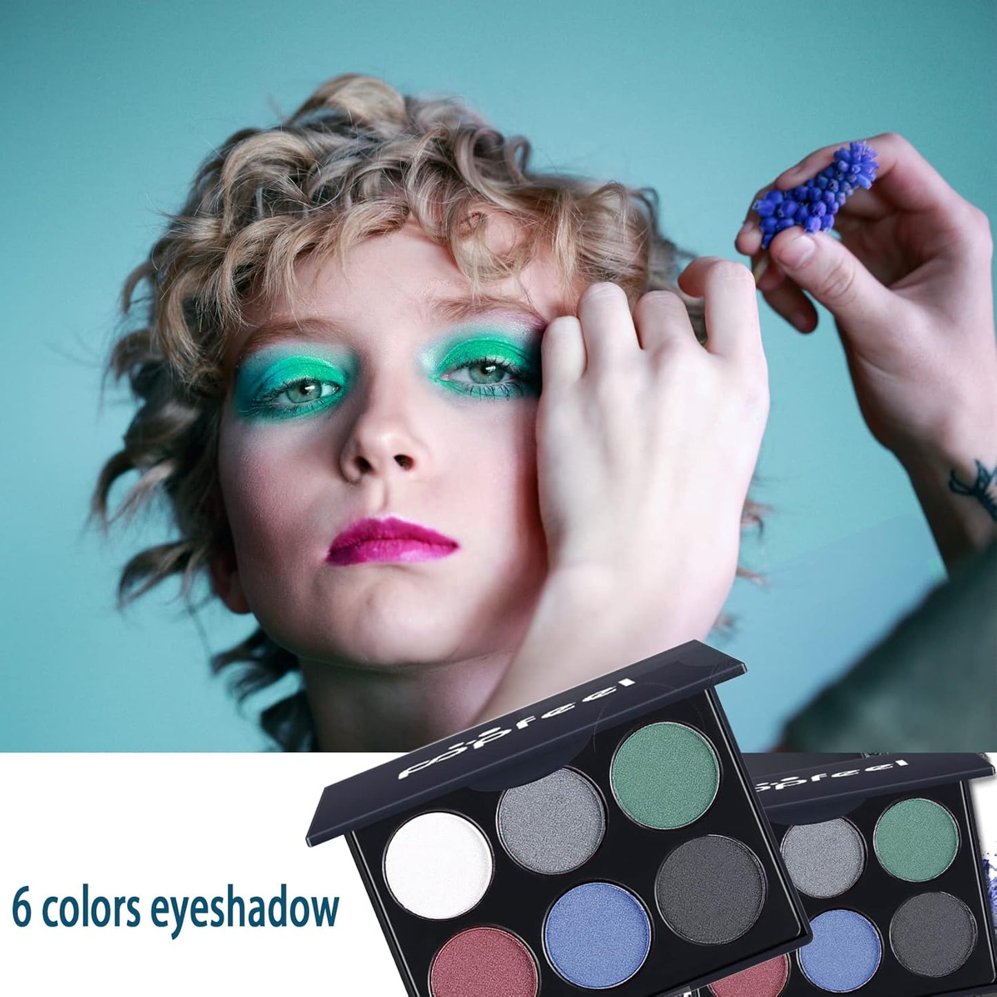 All-in-one Makeup Set for Beginners or Pros, Cosmetic-Gift for Women -Include Makeup Brush Set, Eyeshadow Palette, Powder puffs, Eyebrow Pencil, Mascara, Concealer, Lip Gloss Set -03B