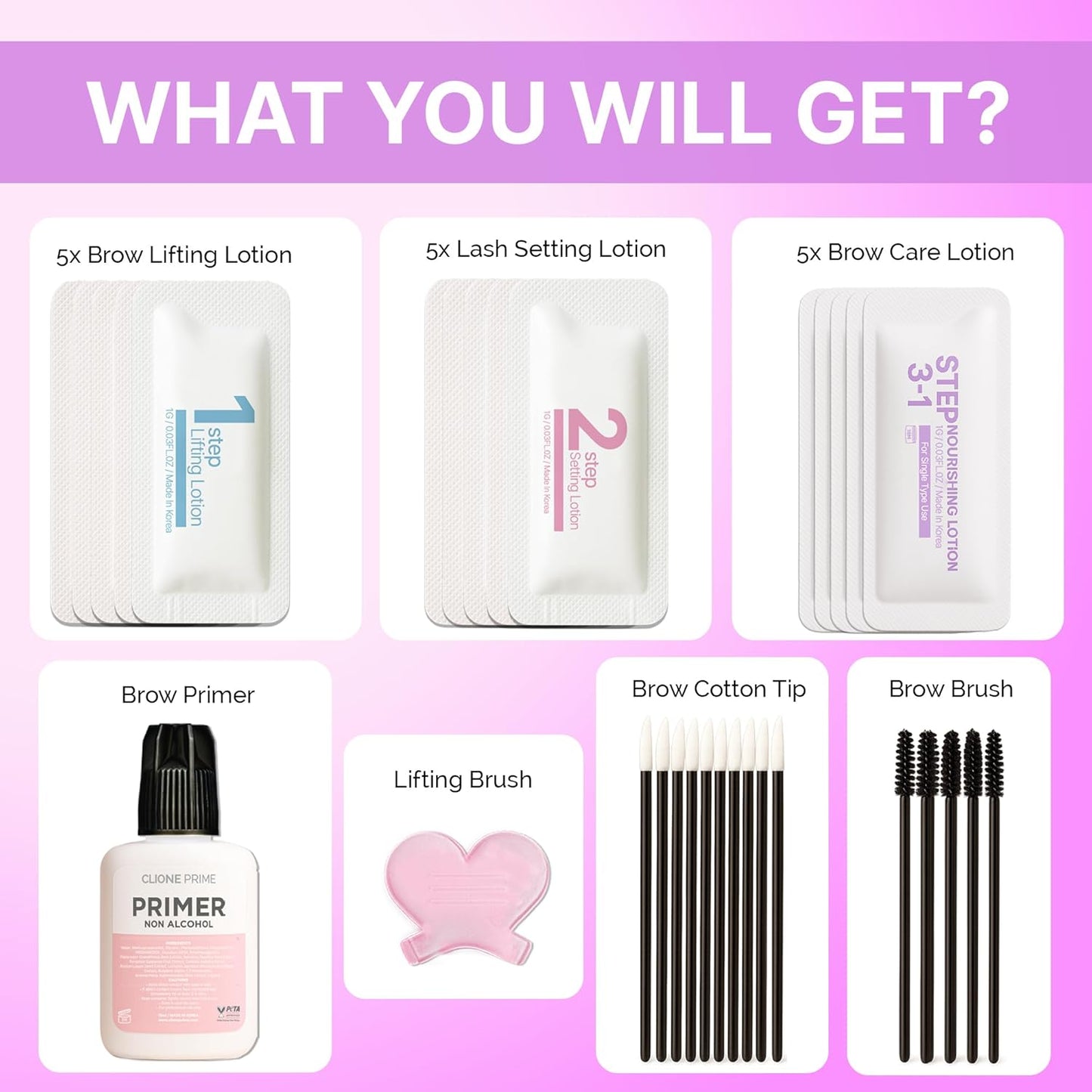 At Home Brow Lamination Kit - DIY Eyebrow Lamination Kit Professional Eye Brow Perm Kit Instant DIY Eyebrow Lift Kit for Fuller Thicker Brows Lasts For Upto 8 Weeks