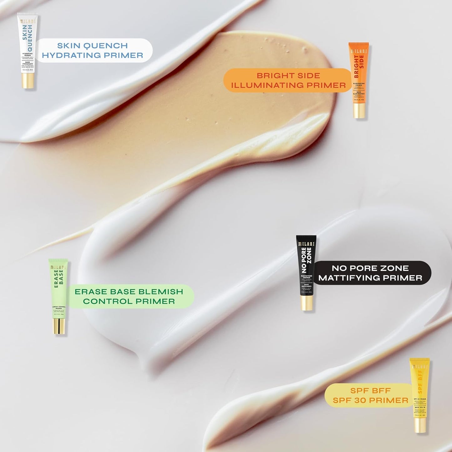 Milani Face Primer for Makeup (Mattifying & Pore-Minimizing, 1.0 Fl. Oz)