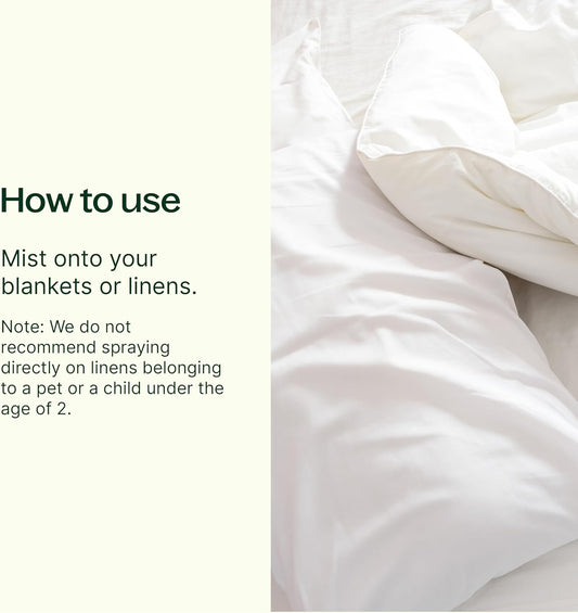 Plant Therapy White Linen Pillow and Linen Spray, Clean & Refreshing Aroma, Great for Sheets, Curtains, and Upholstery, One-of-a-kind Natural Fragrance 8 oz