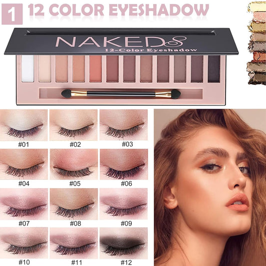 All in One Makeup Kit for Women Full Kit, Cosmetics Kit with Everything for Beginner&Professionals, Makeup Set Tween Girl, Make Up Kits for Teenagers, Makeup Gift Set for Girls, Women&Teens(12-Pink)