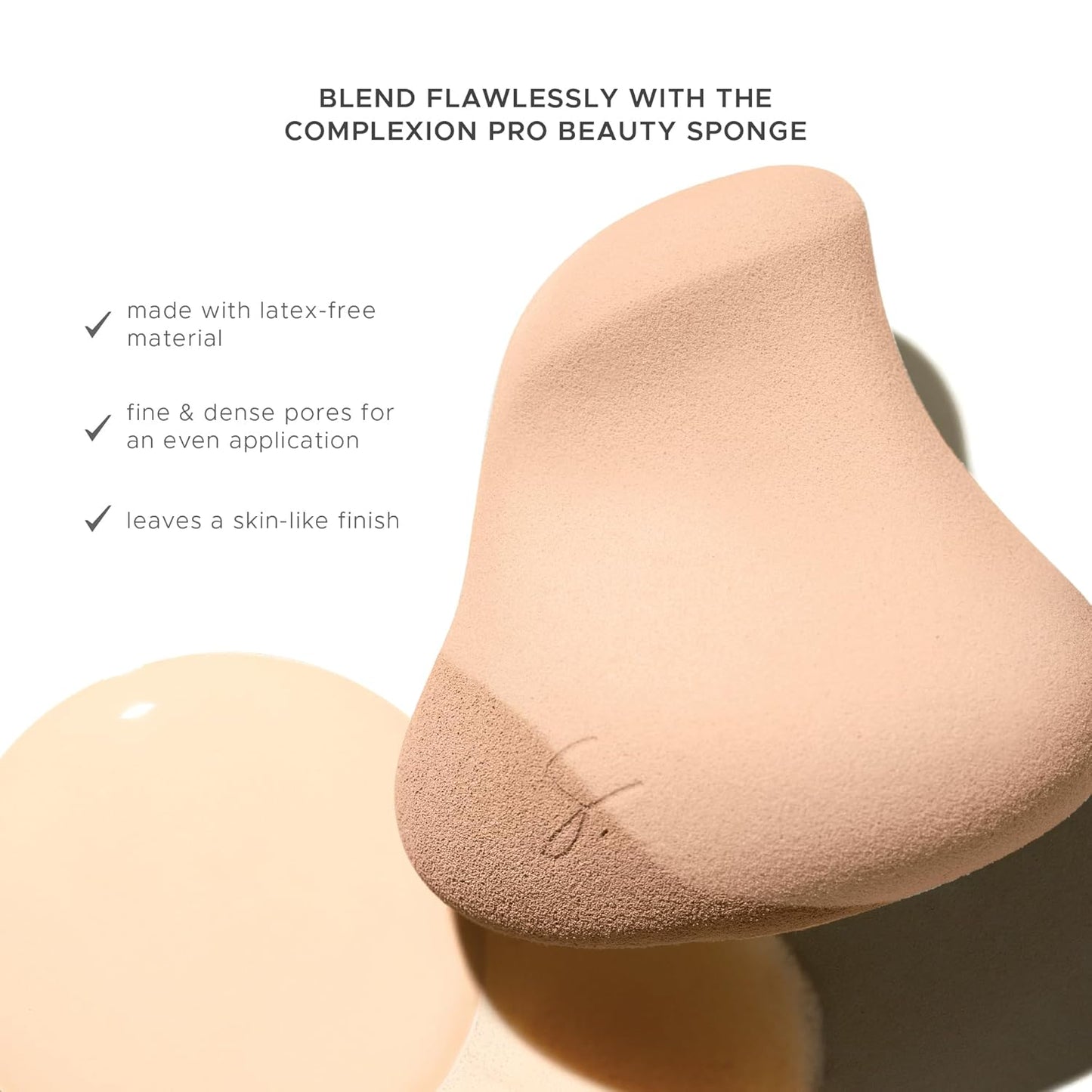 Original Beauty Blender Makeup Sponge Applicator for Powder, Cream & Liquid, Beauty Tools Puff, Streak Free Application, Vegan, Cruelty Free Made in USA, Peach (3 Pieces)