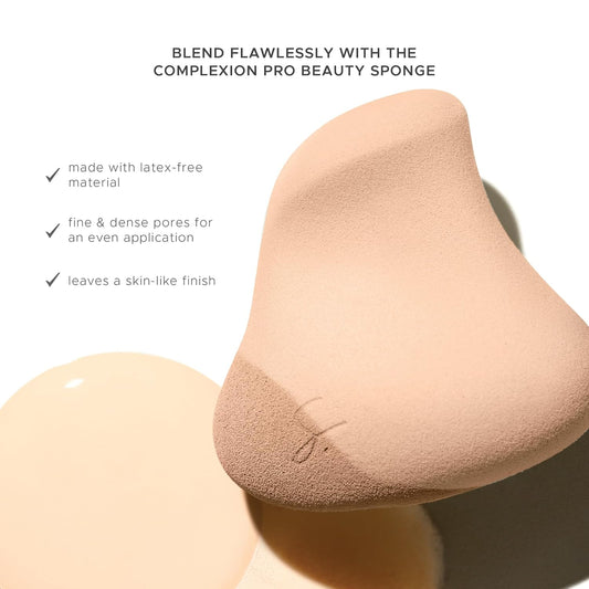 Original Beauty Blender Makeup Sponge Applicator for Powder, Cream & Liquid, Beauty Tools Puff, Streak Free Application, Vegan, Cruelty Free Made in USA, Peach (3 Pieces)