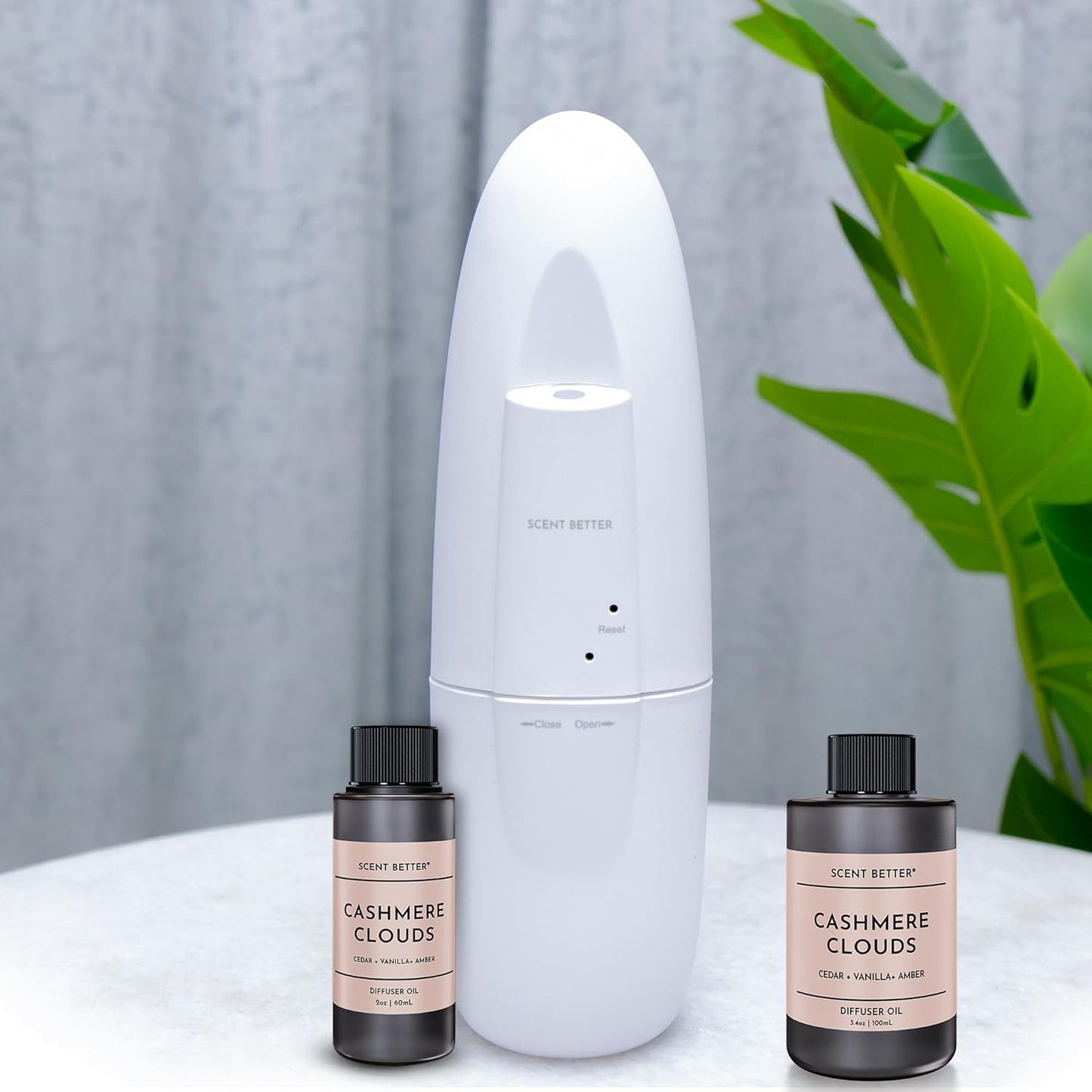 Scent Better Cashmere Clouds Aroma Essential Oil Blend: an Aromatherapy Blend of Cedar, Vanilla, and Amber for Ultrasonic Diffusers & Nebulizers (3.3 Fl Oz, 100 mL)