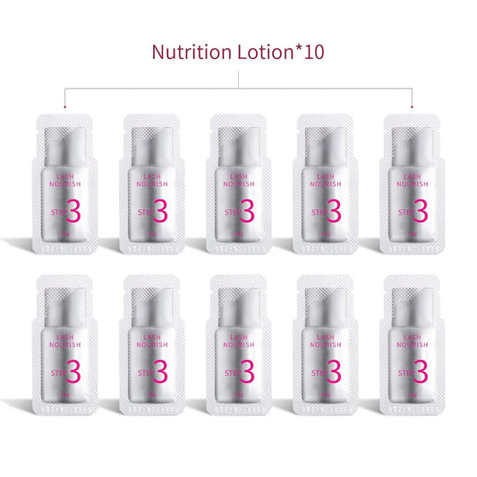 2025 Upgraded Fast Perm Lash Lift Kit Eyelash Perm Kit Eyelash Nutrition Lotion (Quantity: 10 Packs)
