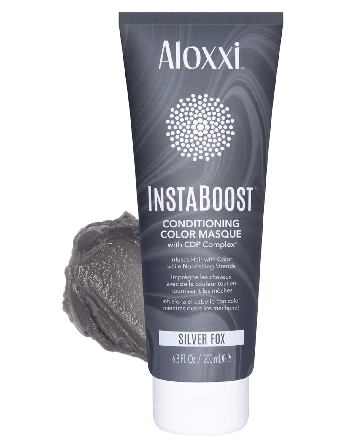 ALOXXI InstaBoost SILVER Color Depositing & Conditioning Mask, 6.8 Fl Oz (Pack of 1)