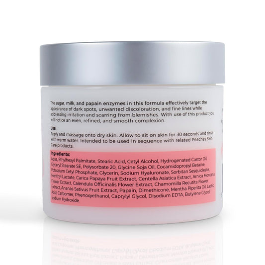 Vegan Exfoliating Scrub – Gentle Face Exfoliator for Delicate Skin with Sugar, Lavender, and Arnica Montana – Helps Improve Skin Texture and Clarity – Perfecting Polish (4 oz)
