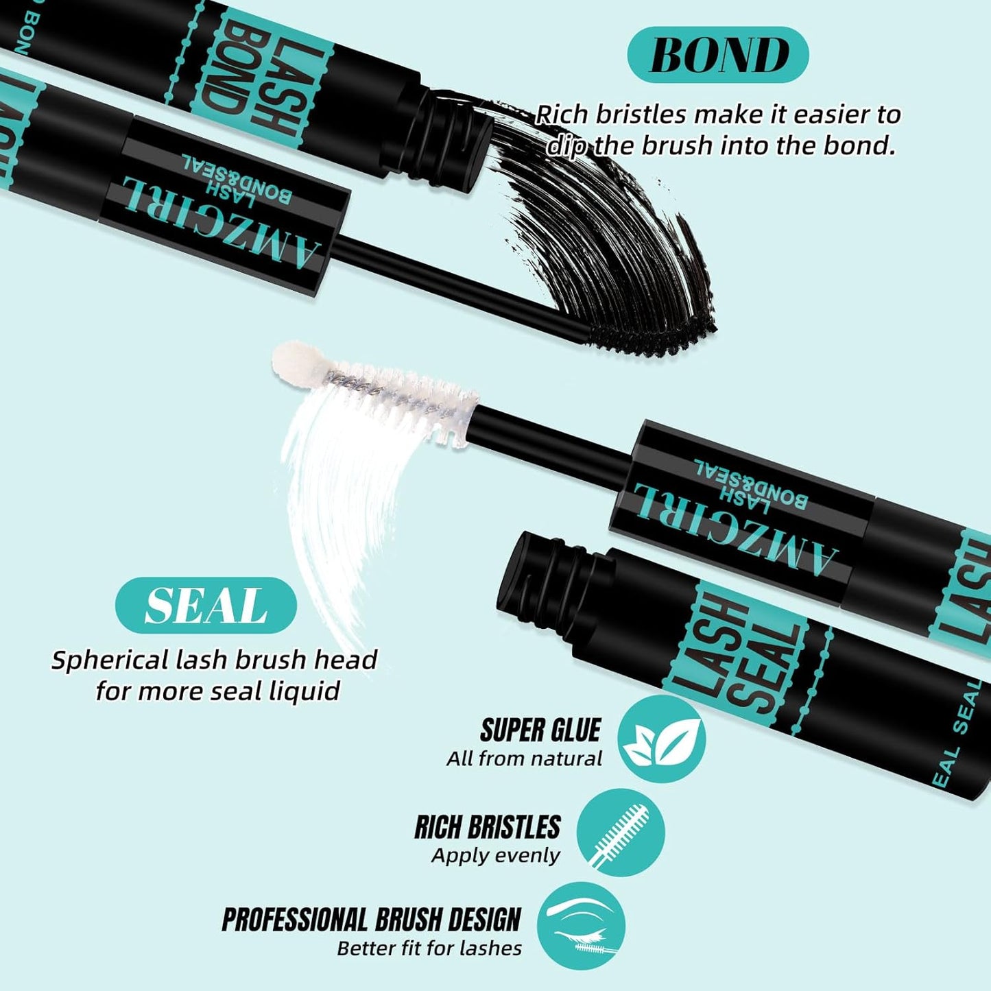 Lash Clusters Kit 320Pcs,40D Eyelash Extension Kit,Lash Bond and Seal Waterproof,Lash Remover for Colorful Individual Cluster Lashes Kit,Lash Applicator Tool for DIY Lash Extension Kit(D-Mix9-16mmKit)