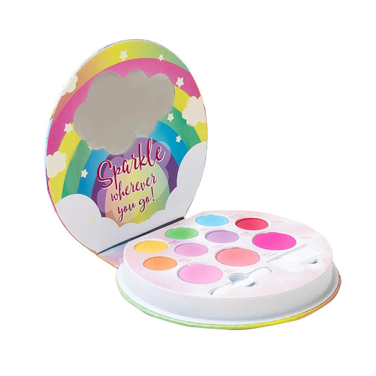 Lip Smacker Unicorn Eyeshadow Palette & Hello Kitty Cheerful Cherry Lip Balm Bundle