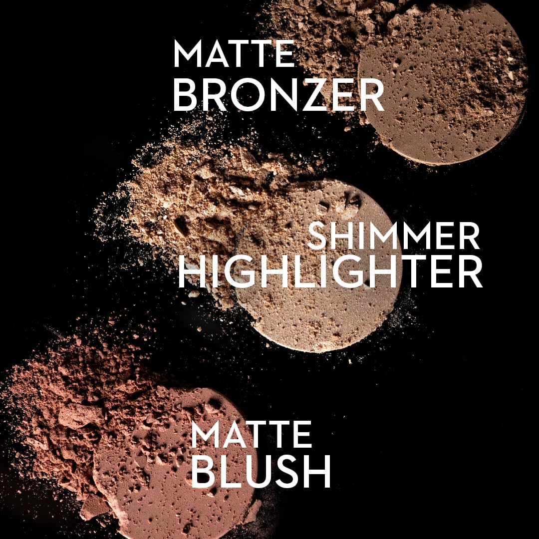 SUGAR Cosmetics Contour De Force Face Palette - 02 Vivid Victory Longlasting Formula, Lightweight Blush, Highlighter And Bronzer, Paraben Free.